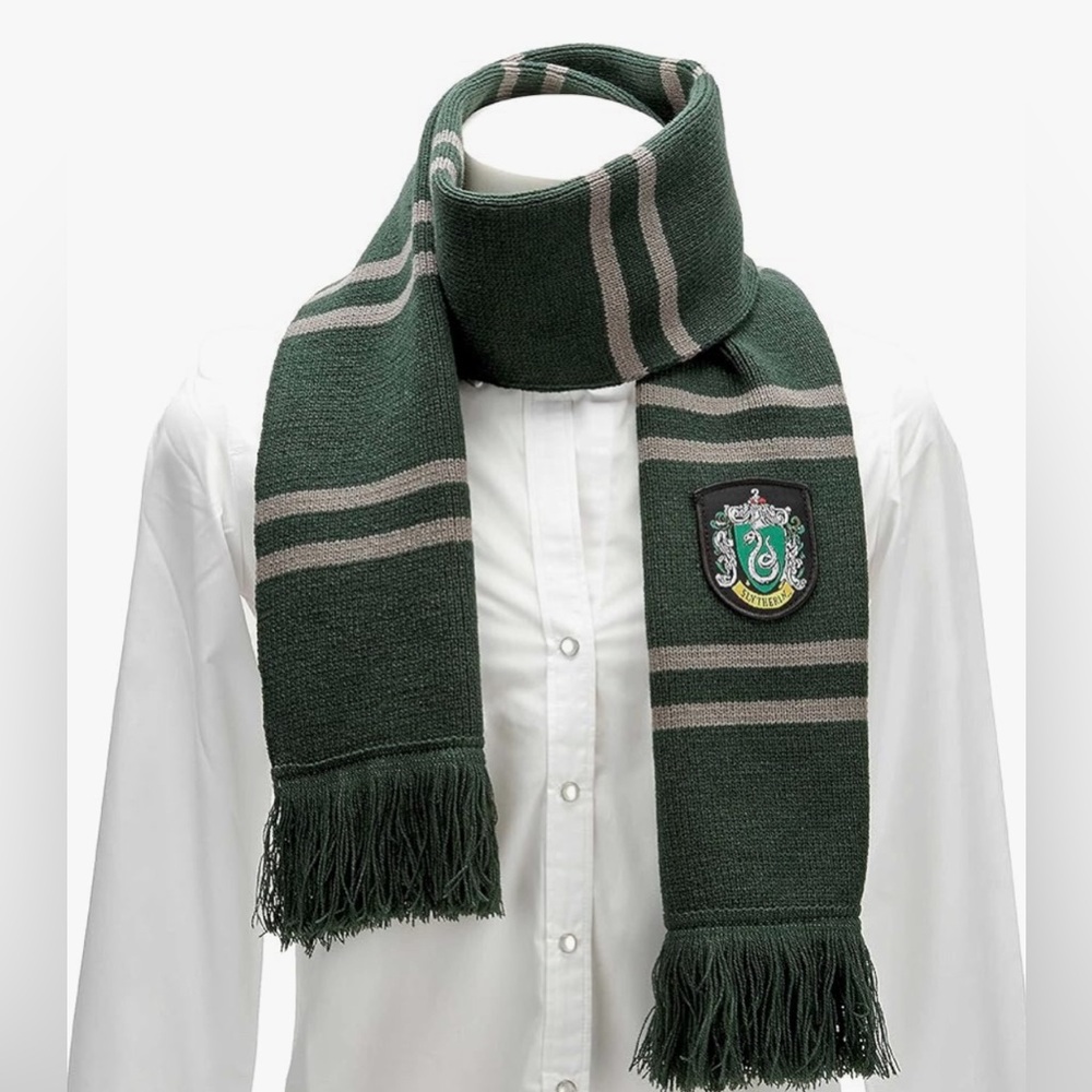 Harry Potter Slytherin Scarf NWT unisex Brand New official merchandise